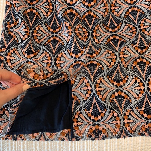 Anthropologie Crochet Overlay Skirt - Picture 7 of 8